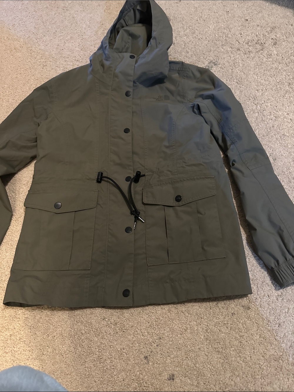 The North Face Women's Olive Utility Hooded Jacket